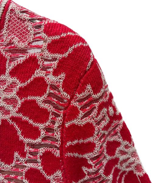 CHANEL（シャネル）CHANEL (シャネル) P63 FLOWER KNIT DRESS ココフラワー レースニットワンピース ピンク サイズ:34の古着・服飾アイテム