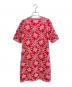 CHANEL (シャネル) P63 FLOWER KNIT DRESS ココフラワー レースニットワンピース ピンク サイズ:34：120000円