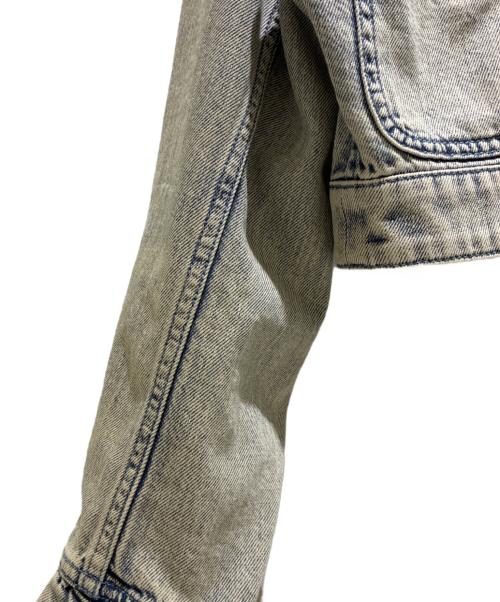 CHANEL（シャネル）CHANEL (シャネル) P73 フリル デニムジャケット サイズ:38の古着・服飾アイテム