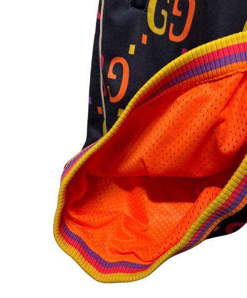 GUCCI（グッチ）GUCCI (グッチ) Jumbo GG technical jersey shorts/GGトラックハーフパンツ ネイビー サイズ:Mの古着・服飾アイテム