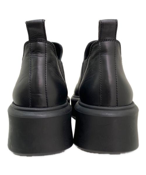 THE ROW（ザ ロウ）THE ROW (ザ ロウ) Robin leather platform ankle boots ブラック サイズ:38の古着・服飾アイテム