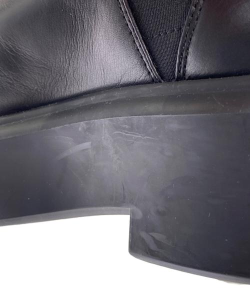 THE ROW（ザ ロウ）THE ROW (ザ ロウ) Robin leather platform ankle boots ブラック サイズ:38の古着・服飾アイテム