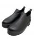 THE ROW（ザ ロウ）の古着「Robin leather platform ankle boots」｜ブラック