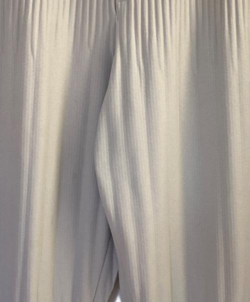 HOMME PLISSE ISSEY MIYAKE（オム プリッセ イッセイ ミヤケ）HOMME PLISSE ISSEY MIYAKE (オム プリッセ イッセイ ミヤケ) プリーツパンツ グレー サイズ:3の古着・服飾アイテム