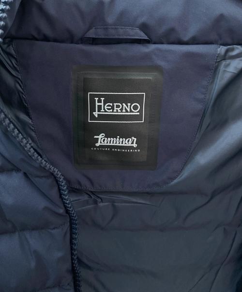 HERNO（ヘルノ）HERNO (ヘルノ) Laminarダウンジャケット ネイビー サイズ:40の古着・服飾アイテム