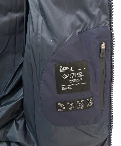 HERNO（ヘルノ）HERNO (ヘルノ) Laminarダウンジャケット ネイビー サイズ:40の古着・服飾アイテム