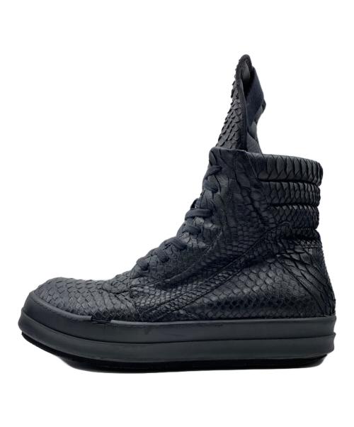 RICK OWENS（リックオウエンス）RICK OWENS (リックオウエンス) GEOBASKET ブラック サイズ:43の古着・服飾アイテム