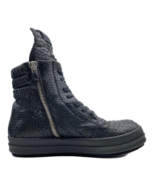 RICK OWENS（リックオウエンス）RICK OWENS (リックオウエンス) GEOBASKET ブラック サイズ:43の古着・服飾アイテム