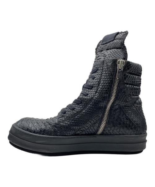 RICK OWENS（リックオウエンス）RICK OWENS (リックオウエンス) GEOBASKET ブラック サイズ:43の古着・服飾アイテム