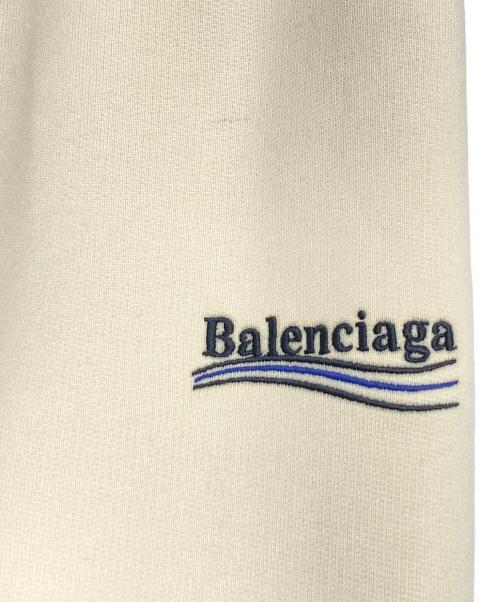 BALENCIAGA（バレンシアガ）BALENCIAGA (バレンシアガ) キャンペーンロゴスウェットパンツ ベージュ サイズ:Sの古着・服飾アイテム