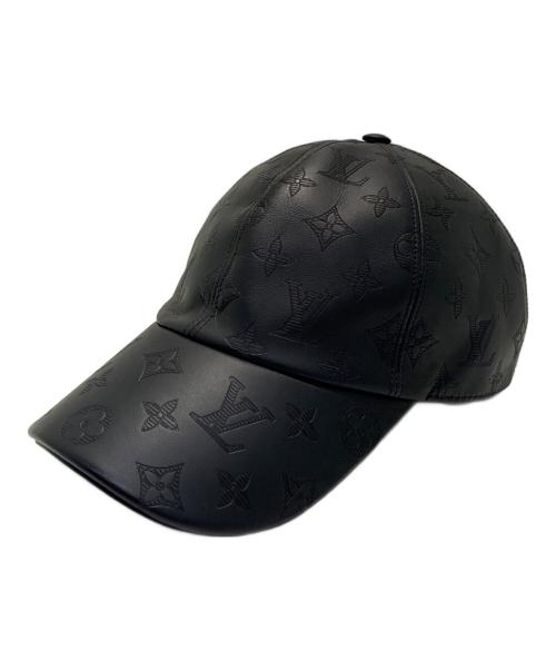 LOUIS VUITTON（ルイ ヴィトン）LOUIS VUITTON (ルイ ヴィトン) キャップ・モノグラム シャドウ M76580 ブラック サイズ:58の古着・服飾アイテム