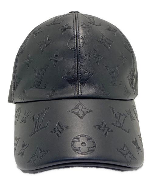 LOUIS VUITTON（ルイ ヴィトン）LOUIS VUITTON (ルイ ヴィトン) キャップ・モノグラム シャドウ M76580 ブラック サイズ:58の古着・服飾アイテム