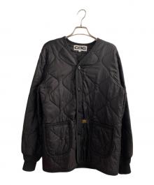 CDG×ALPHA（シーディージー×アルファ）の古着「キルティング ライナー ジャケット」｜ブラック