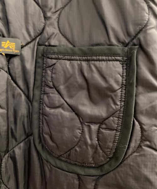 CDG（シーディージー）CDG (シーディージー) ALPHA (アルファ) キルティング ライナー ジャケット ブラック サイズ:Sの古着・服飾アイテム