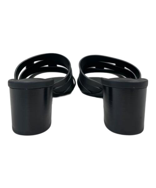 HERMES（エルメス）HERMES (エルメス) アモーレ レザーサンダル ブラック サイズ:38の古着・服飾アイテム