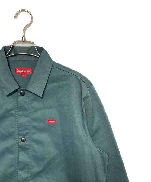 SUPREME（シュプリーム）SUPREME (シュプリーム) Small Box Logo Shop Jacket グリーン サイズ:Mの古着・服飾アイテム