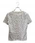 HERMES (エルメス) ボルデュックチェックマイクロ Tシャツ ホワイト サイズ:38：48000円
