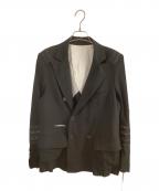 TAKAHIROMIYASHITA TheSoloIst.タカヒロミヤシタ ザソロイスト）の古着「セーラーマン ジャケット」｜ブラック