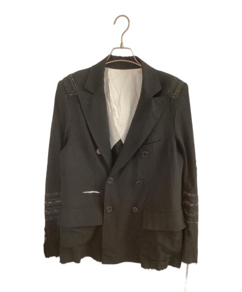 TAKAHIROMIYASHITA TheSoloIst.（タカヒロミヤシタ ザソロイスト）TAKAHIROMIYASHITA TheSoloIst. (タカヒロミヤシタ ザソロイスト) セーラーマン ジャケット ブラック サイズ:46の古着・服飾アイテム