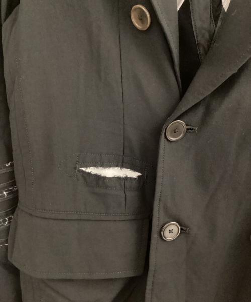 TAKAHIROMIYASHITA TheSoloIst.（タカヒロミヤシタ ザソロイスト）TAKAHIROMIYASHITA TheSoloIst. (タカヒロミヤシタ ザソロイスト) セーラーマン ジャケット ブラック サイズ:46の古着・服飾アイテム