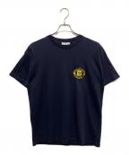 BALENCIAGAバレンシアガ）の古着「ロゴワッペンTシャツ」｜ネイビー