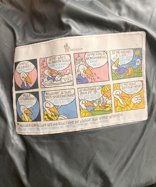 MONCLER（モンクレール）MONCLER (モンクレール) CESAR/ダウンジャケット ブラック サイズ:4の古着・服飾アイテム