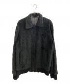 NUMBER (N)INEナンバーナイン）の古着「フェイクファーブルゾン」｜ブラック