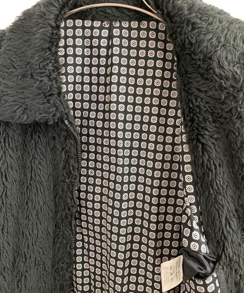 NUMBER (N)INE（ナンバーナイン）NUMBER (N)INE (ナンバーナイン) フェイクファーブルゾン ブラック サイズ:4の古着・服飾アイテム