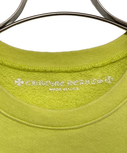 CHROME HEARTS（クロムハーツ）CHROME HEARTS (クロムハーツ) MATTY BOY PPO CHAIN GAME スウェット ライム サイズ:Lの古着・服飾アイテム