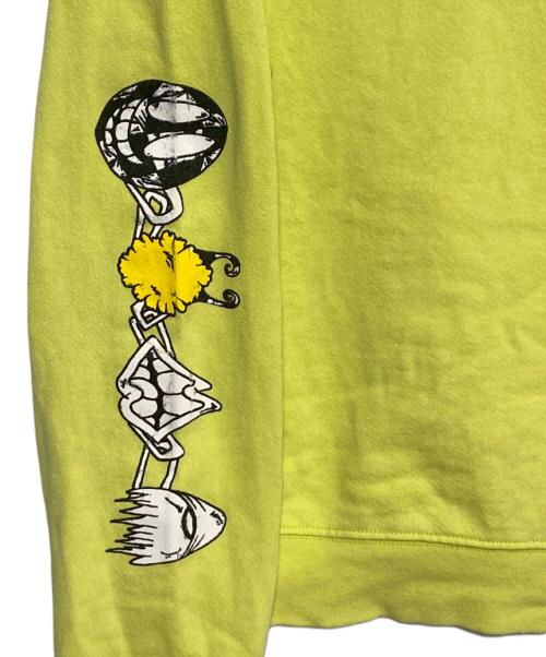 CHROME HEARTS（クロムハーツ）CHROME HEARTS (クロムハーツ) MATTY BOY PPO CHAIN GAME スウェット ライム サイズ:Lの古着・服飾アイテム