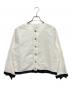 CHANEL（シャネル）の古着「COCO刺繍シャツジャケット」｜ホワイト