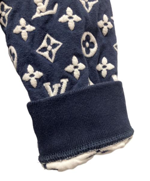 LOUIS VUITTON（ルイ ヴィトン）LOUIS VUITTON (ルイ ヴィトン) 21SS モノグラムジャガードスウェット ネイビー サイズ:XLの古着・服飾アイテム