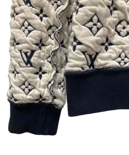 LOUIS VUITTON（ルイ ヴィトン）LOUIS VUITTON (ルイ ヴィトン) 21SS モノグラムジャガードスウェット ネイビー サイズ:XLの古着・服飾アイテム