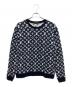 LOUIS VUITTON（ルイ ヴィトン）の古着「21SS モノグラムジャガードスウェット」｜ネイビー