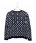 LOUIS VUITTON (ルイ ヴィトン) 21SS モノグラムジャガードスウェット ネイビー サイズ:XL：130000円