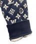 中古・古着 LOUIS VUITTON (ルイ ヴィトン) 21SS モノグラムジャガードスウェット ネイビー サイズ:XL：130000円