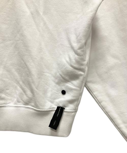 FENDI（フェンディ）FENDI (フェンディ) Logo Hoodie/ロゴスリーブパーカー ホワイト サイズ:Mの古着・服飾アイテム