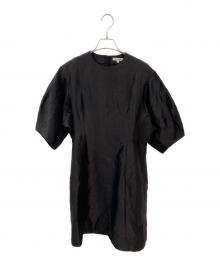 BLAMINK（ブラミンク）の古着「RESORT タックスリーブワンピース」｜ブラック