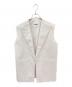JIL SANDER（ジルサンダー）の古着「ジレ」｜ホワイト