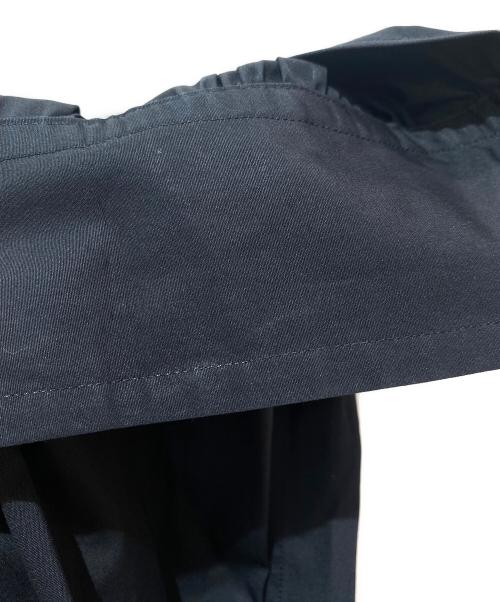 BLAMINK（ブラミンク）BLAMINK (ブラミンク) ノーカラーシャツ ブラック サイズ:36の古着・服飾アイテム