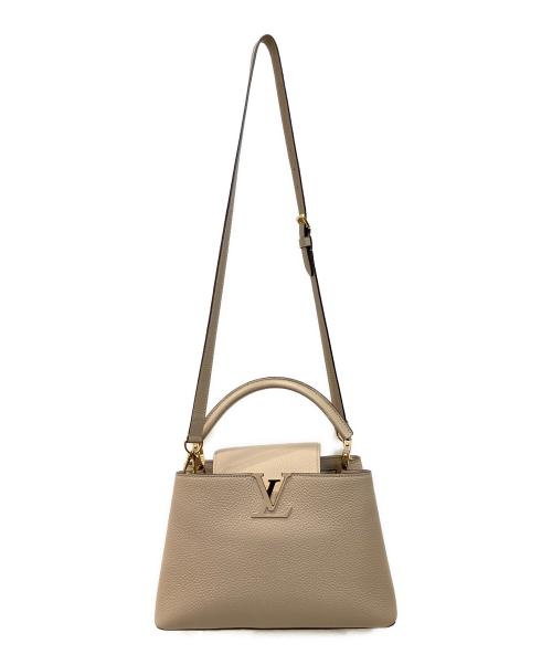 LOUIS VUITTON（ルイ ヴィトン）LOUIS VUITTON (ルイ ヴィトン) カプシーヌ MM /2WAYバッグ/ショルダーバッグ/ハンドバッグ ベージュ サイズ:MMの古着・服飾アイテム