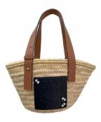 LOEWE×スタジオジブリロエベ×スタジオジブリ）の古着「ダストバニー バスケットバッグ スモール」｜ベージュ×ブラック