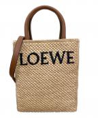 LOEWEロエベ）の古着「スタンダードA5トートバッグ」｜ベージュ