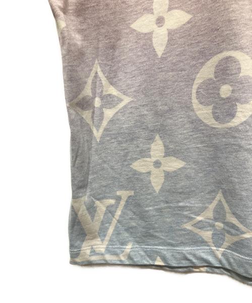 LOUIS VUITTON（ルイ ヴィトン）LOUIS VUITTON (ルイ ヴィトン) Sunrise Monogram T-shirt/サンライズモノグラムTシャツ レッド×ブルー サイズ:XSの古着・服飾アイテム