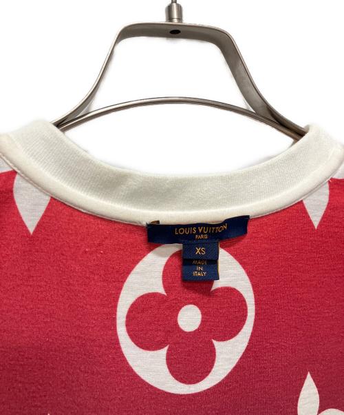 LOUIS VUITTON（ルイ ヴィトン）LOUIS VUITTON (ルイ ヴィトン) Sunrise Monogram T-shirt/サンライズモノグラムTシャツ レッド×ブルー サイズ:XSの古着・服飾アイテム