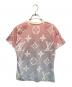 LOUIS VUITTON (ルイ ヴィトン) Sunrise Monogram T-shirt/サンライズモノグラムTシャツ レッド×ブルー サイズ:XS：65000円