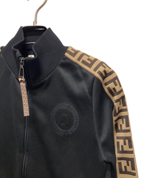 FENDI（フェンディ）FENDI (フェンディ) サークルロゴトラックジャケット ブラック サイズ:36の古着・服飾アイテム
