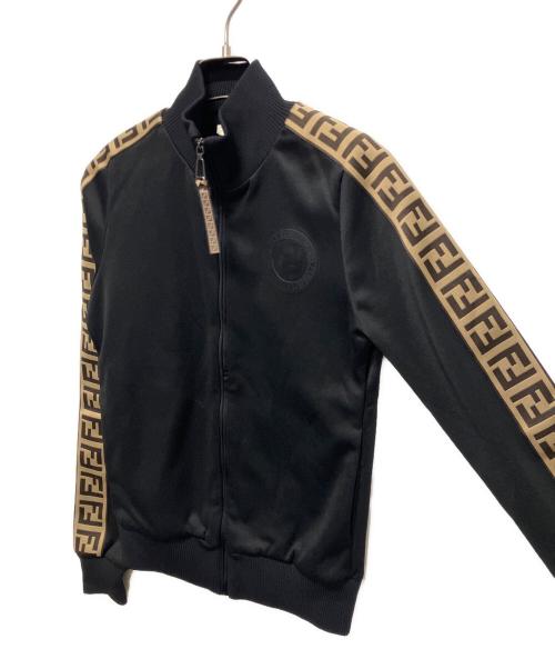 FENDI（フェンディ）FENDI (フェンディ) サークルロゴトラックジャケット ブラック サイズ:36の古着・服飾アイテム