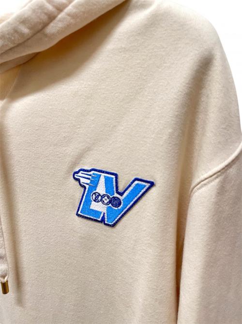 LOUIS VUITTON（ルイ ヴィトン）LOUIS VUITTON (ルイ ヴィトン) フライトモードパーカー アイボリー サイズ:Ｍの古着・服飾アイテム