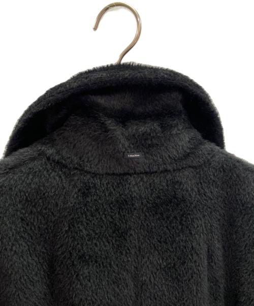 'S Max Mara（エスマックスマーラ）'S Max Mara (エスマックスマーラ) アルパカ混ロングコート ブラック サイズ:42の古着・服飾アイテム